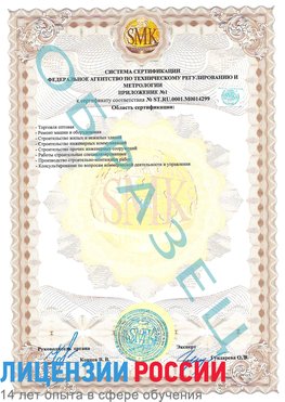 Образец сертификата соответствия (приложение) Заволжье Сертификат ISO 14001